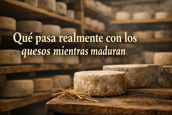Que pasa con los quesos mientras maduran